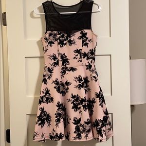 Floral Semi-Formal dress